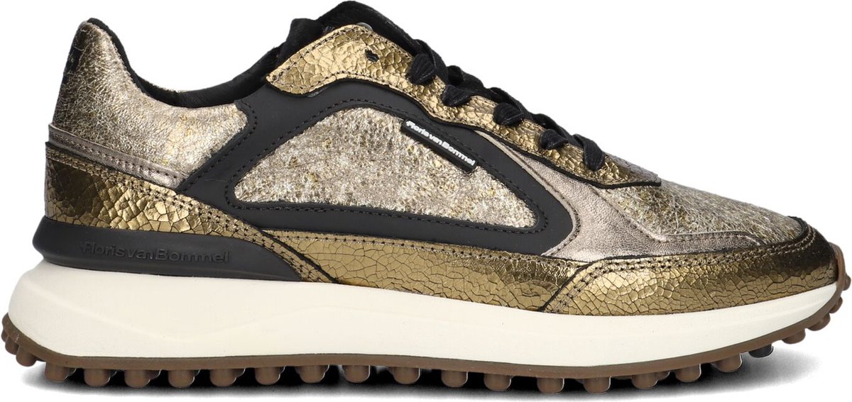 Floris Van Bommel Dames Sneakers Noppi Goud Maat 37 bol
