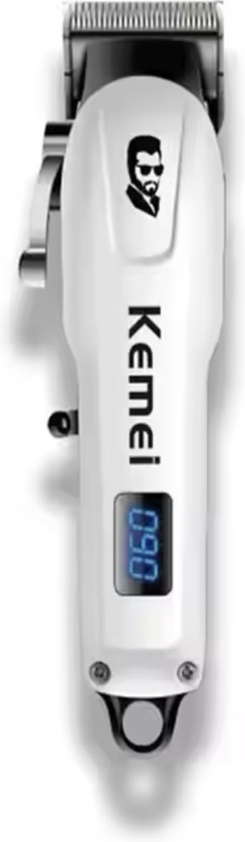 Kemei KM-232 Professionele Tondeuse met Usb Opladen Draadloze Haar Trimmer Met Lcd scherm met meerdere opzet stukken thumbnail 5