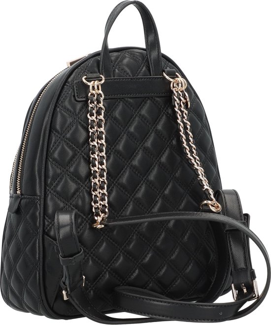 GUESS Sac à dos de loisirs Sac à dos Giully Flap Backpack Black Noir