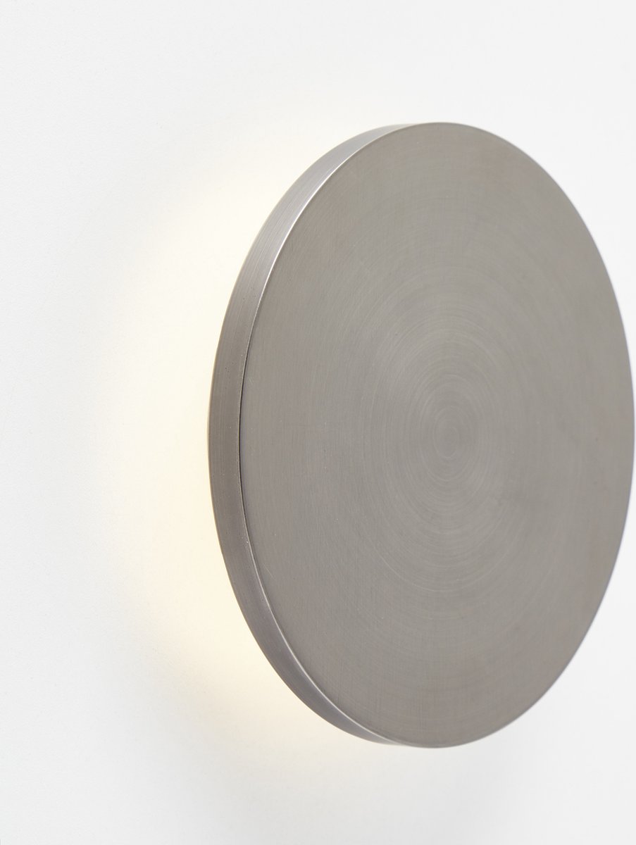 Brilliant Shadow - Wandlamp - LED 6W 3000K - Rond - Meshgrijs