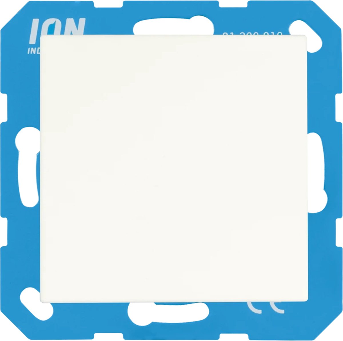 ION Industries blindplaat E1 alpin wit mat (21.302.015)