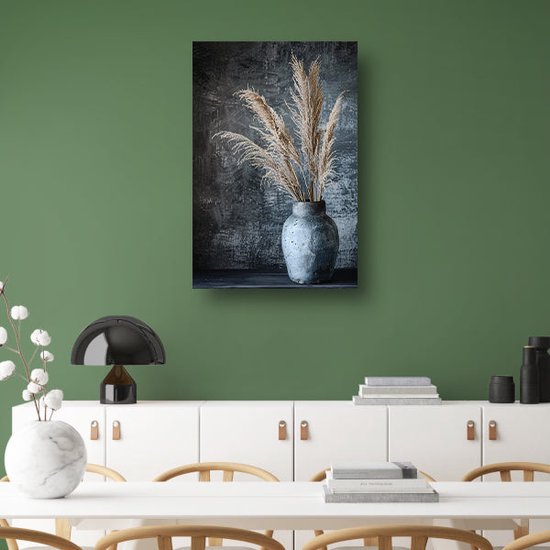 Peinture de vase - Peintures d'objets - Peinture sur verre Grain - Décoration murale classique - Acrylique - Accessoires de chambre verre acrylique 80x120 cm