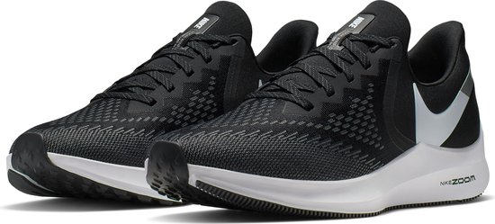 Nike Zoom Winflo 6 Chaussures De Sport Hommes - Noir / Blanc