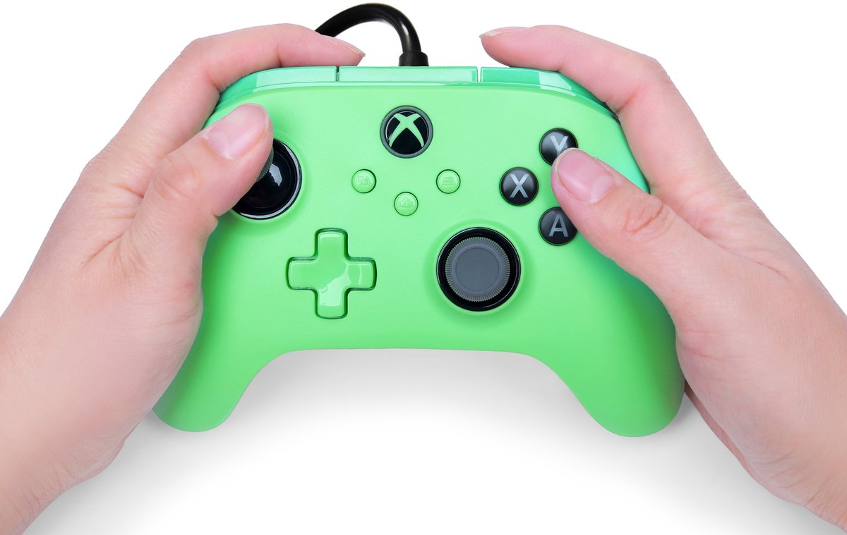 PowerA Advantage Plus Bedrade Controller voor Xbox Series X|S - Groen Meadow thumbnail 6