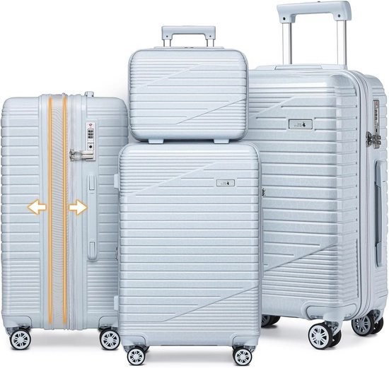 Koffer L 67cm 60 Liter Intern Volume Zeer Robuuste Hardschalige Met Zachte Wielen Tsa Slot Reiskoffer Trolley Reiskoffer 2601740594