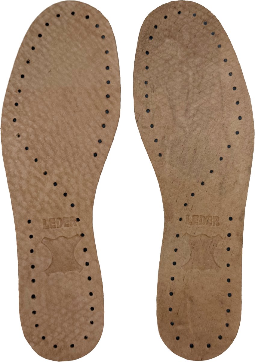 Inlegzolen maat 41-42 - echt leder - Ondersteuning en Comfort 3BMT®