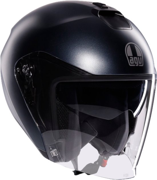 AGV Irides Mono Mat Grijs Jethelm - Maat L - Helm