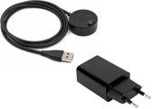Strap-it USB oplader met adapter geschikt voor Garmin Vivoactive 3 / 4 / 4s / 5 / 6 / Venu / Venu SQ / Venu SQ 2 / Venu 2 / Venu 2s / Venu 2 Plus / Vivomove 3 / 3s / Style / Luxe / Forerunner 45 / 55 / 245 / 255 / 265 / 645 / 745 / 935 / 945 /955/965