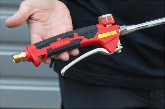 Kinzo onkruidbrander/barbecue aansteker met piëzo-ontsteking