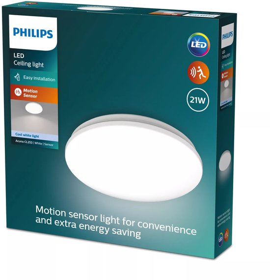 Philips 8720169296046, LED, IP20, Blanc