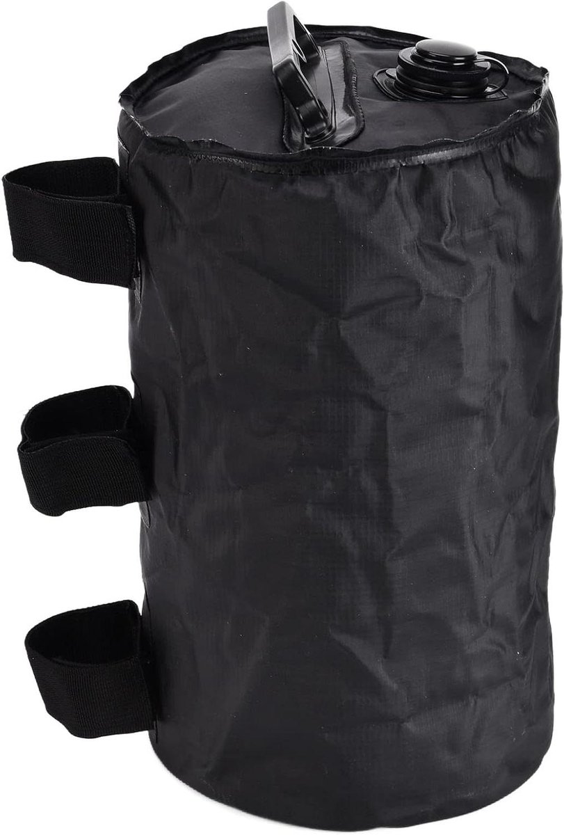 Watergewichtzak - waterdichte 10L cilindrische gewichtszak voor buiten gebruik in de tuin.