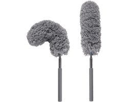 Uitschuifbare plumeau 2 stuks voor het reinigen van huishoudelijke apparaten, meubels en meer