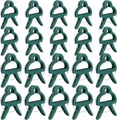 Green Glow - Plantenclips Voor Orchideeën En Andere Planten - 230 Stuks Herbruikbare Klemmen Verstelbare Plantenbinders Beschermclip Voor Plantenstelen Groen Makkelijk Te Gebruiken