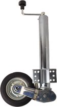 Neuswiel voor aanhanger 60 mm rond automatisch opklapbaar