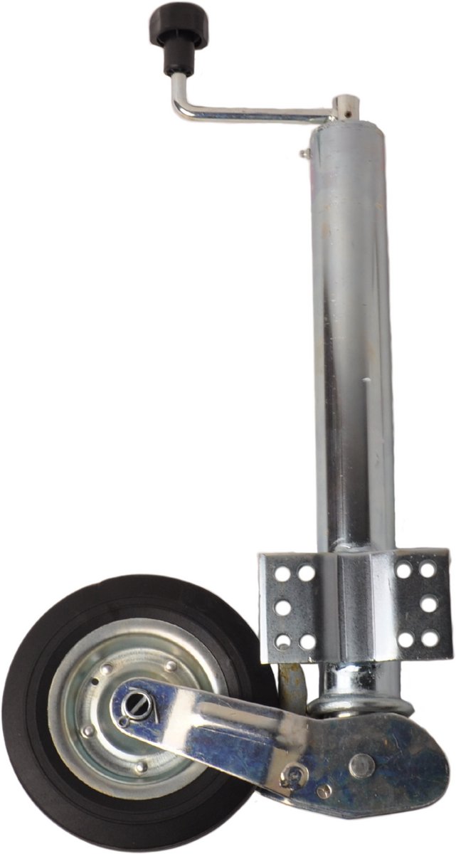 Neuswiel voor aanhanger 60 mm rond automatisch opklapbaar