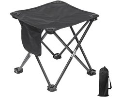 Boraboi® Compacte Draagbare Klapkruk met Opbergvak voor Outdoor Activiteiten en Tuinplezier