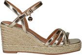 Mexx Noemi Pakina Sandalen - Met Sleehak - Dames - Goud - Maat 42