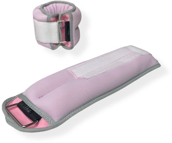 Padisport enkelgewichten 1 kg - ankle weights - enkelgewichten - polsgewicht - Lila