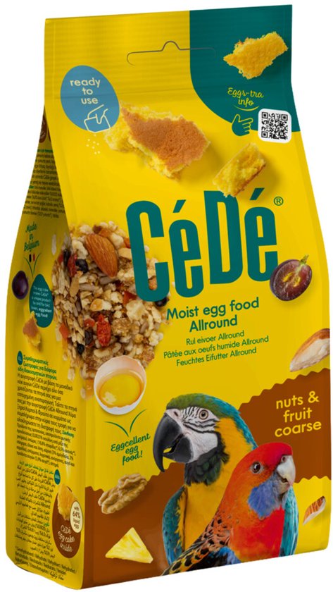 Cédé Eivoer Rul Allround Noten & Fruit Grof - 5 x 200 gr - Voordeelverpakking