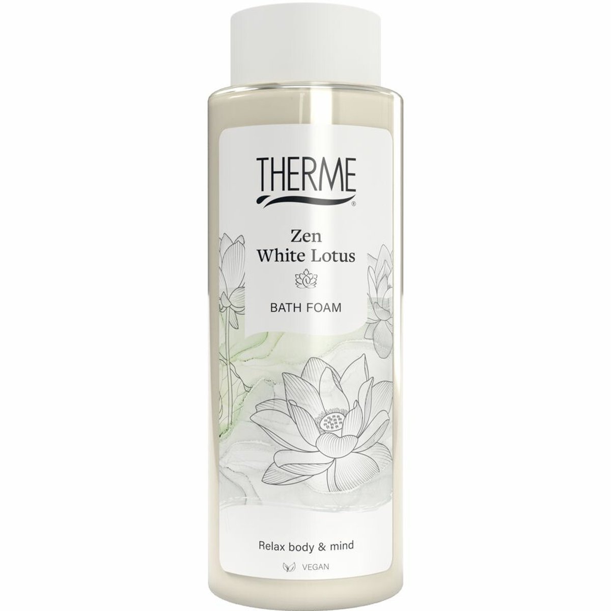Therme Bath Foam Zen White Lotus - 3 x 500 ml - Voordeelverpakking