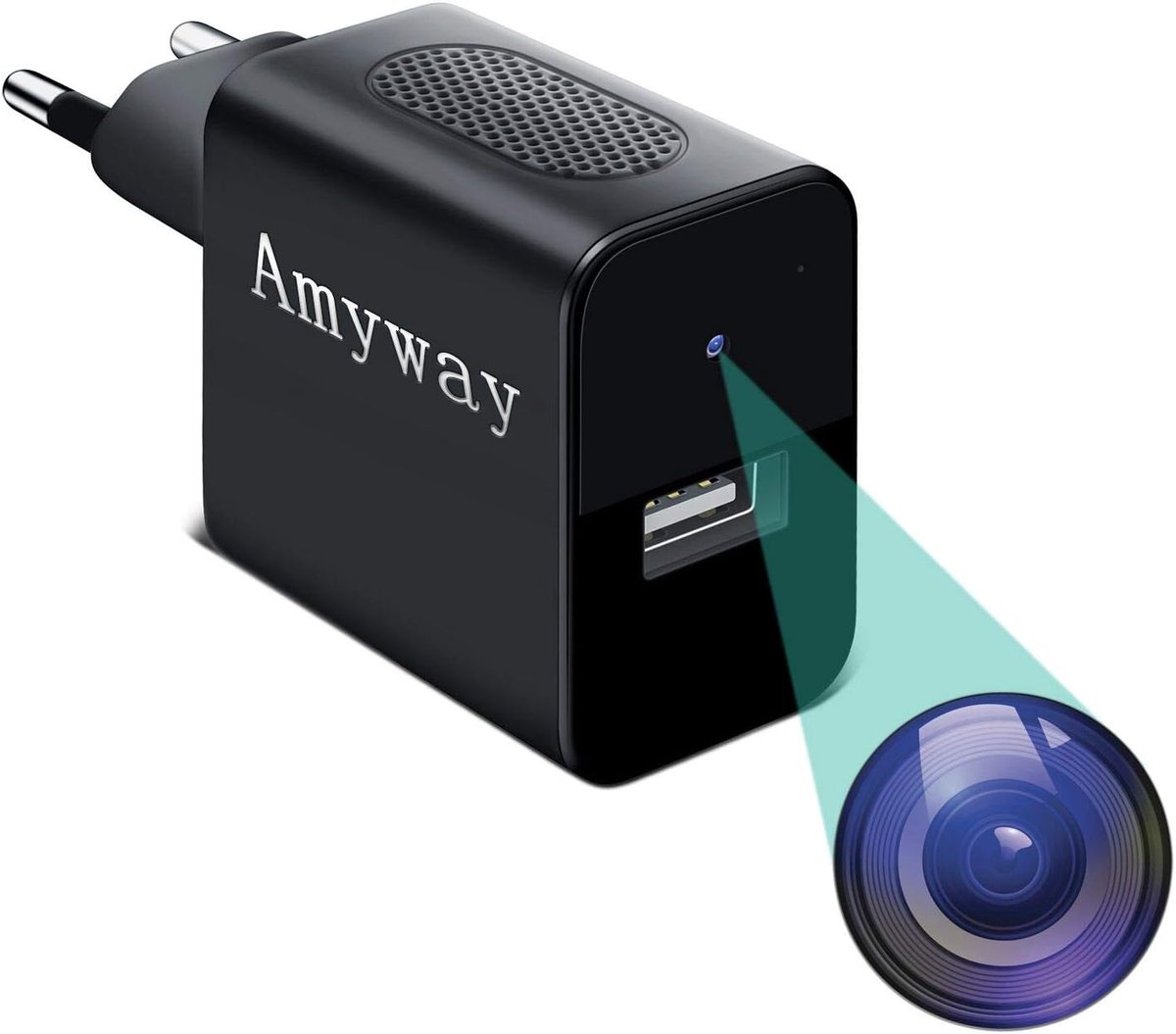 Mini-camera 1080p met infrarood nachtzicht en bewegingsdetectie