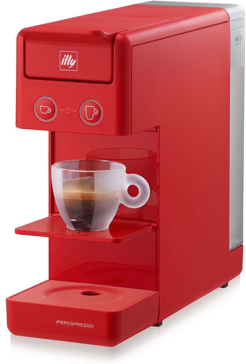 illy Y3.3 Iperespresso koffiemachine - Rood