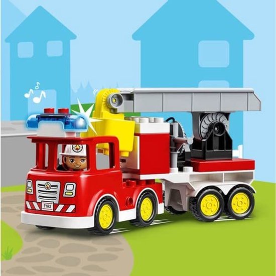 LEGO DUPLO Town 10969 Le Camion de Pompiers