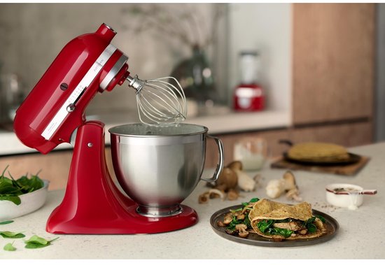 Kitchenaid Artisan keukenmachine 4,8 liter 5KSM185PSEER - Keizerrood van KitchenAid — afbeelding 4