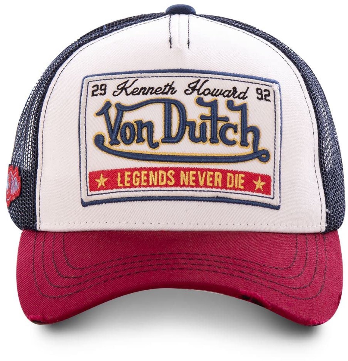 Von Dutch Cas1 Truckercap Wit