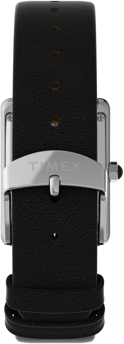 Timex Hailey Kwarts Analoog Horloge Zwart Case: 100% Low Lead Brass | Armband: 100% Leather 24 mm TW2W63800AJ, TW2W63900AJ