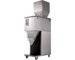 Professionele Vulmachine - Poeder - Keuken - Fijn maler - Pneumatisch - Twee Uitgangen - 100-1000ML - RVS