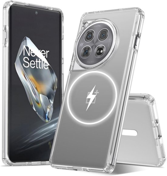 OnePlus 12R/Ace 3 KSQ Hoesje met Kaartenzak