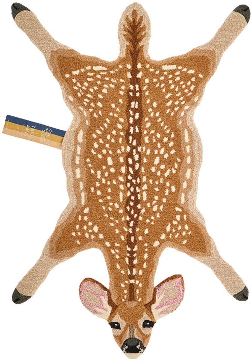 Doing Goods Francis Fawn Vloerkleed Groot - Bruin
