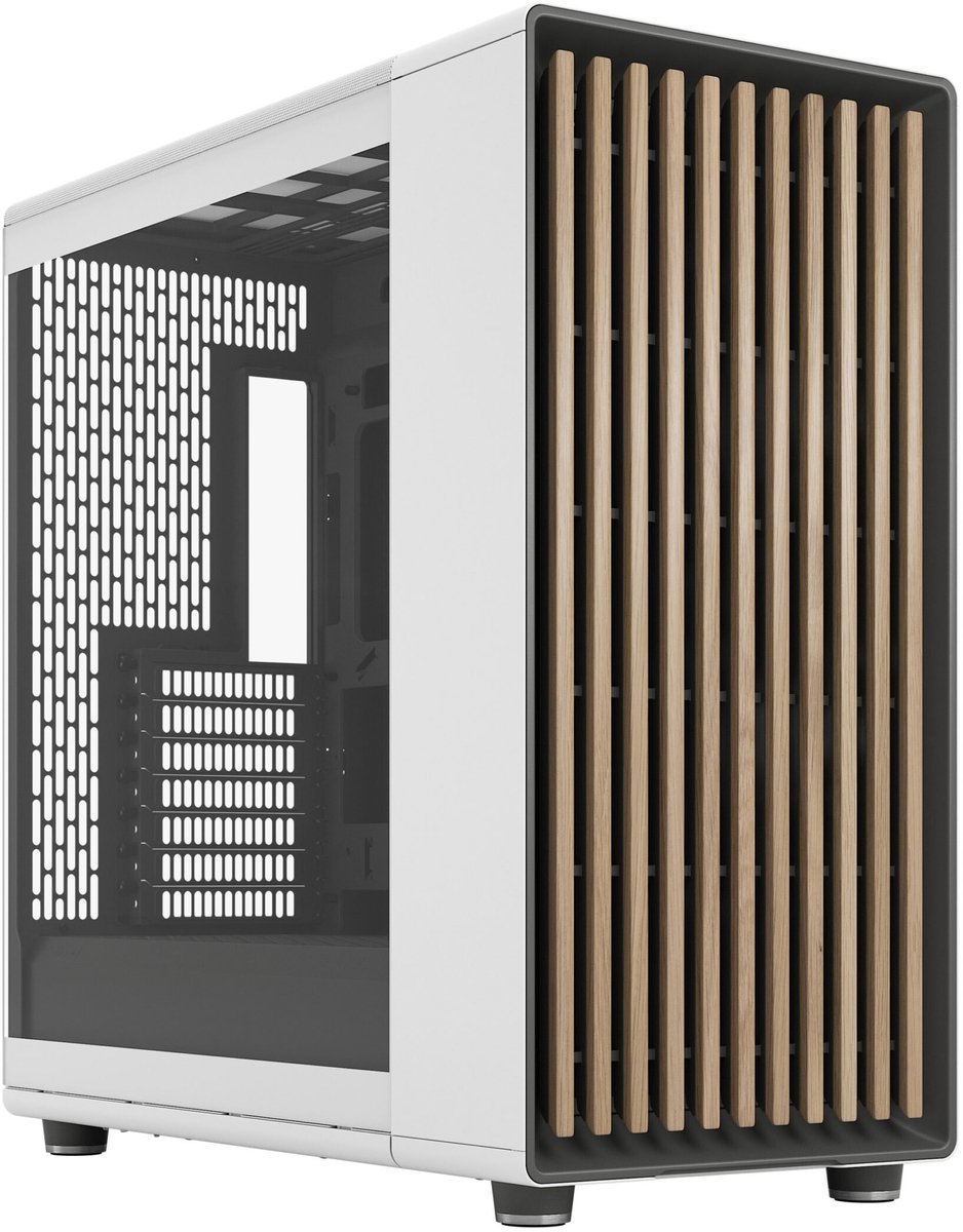 Fractal Design North XL RC Chalk White TG Clear midi tower behuizing