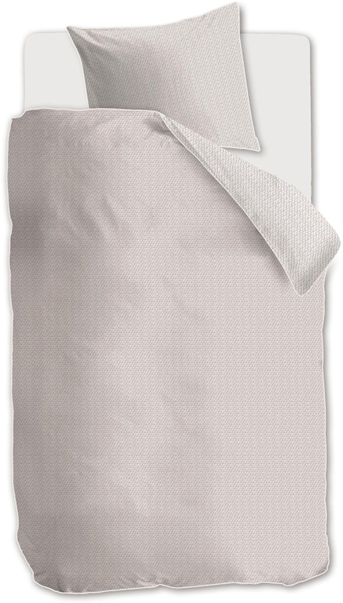Riviera Maison Bambu dekbedovertrek - Eenpersoons - 140x200/220 - Zacht Roze