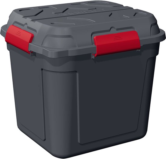Q-line waterdichte opbergbox 130L groen zwart | Coppens Warenhuis