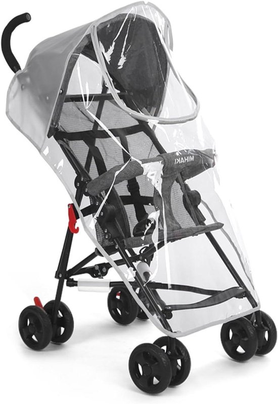 Prénatal regenhoes buggy en wandelwagen universeel Transparant kopen - Prénatal