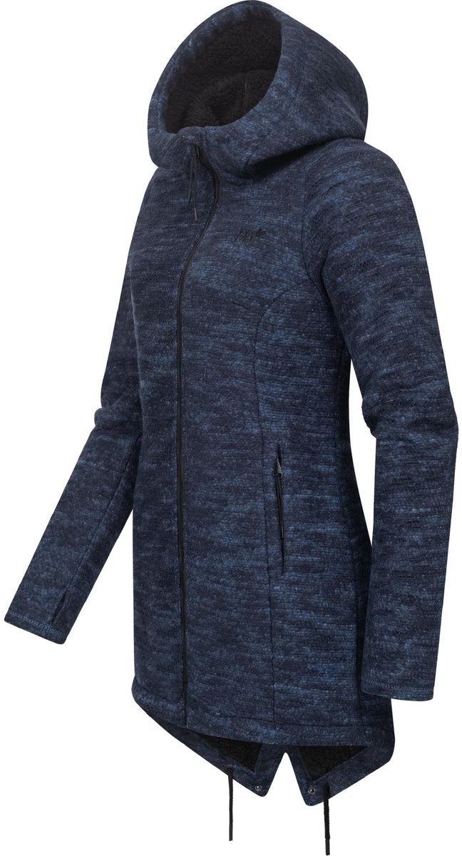 Ragwear Dames Vest met capuchon Wingi Melange