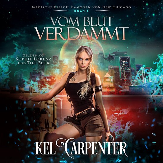 Magische Kriege 3: Vom Blut verdammt - Urban Fantasy Hörbuc ... - cover