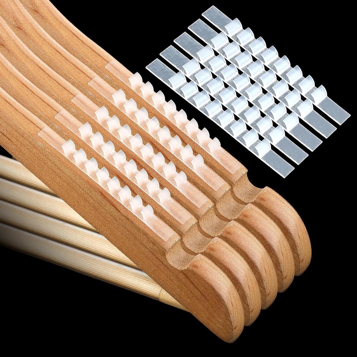 100 stuks antislip voor kleerhangerpads, kleerhangers, antislip
