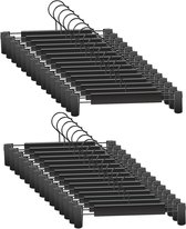 SONGMICS broekenhangers ruimtebesparend, set van 3