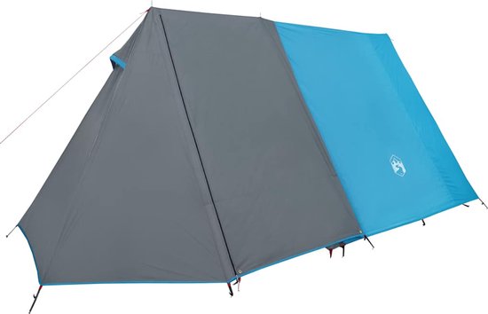 vidaXL - Tent - 3-persoons - waterdicht - blauw van Vidaxl — afbeelding 4