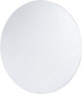 Miroir de salle de bains rond Differnz diamètre 60 cm avec éclairage LED et interrupteur tactile