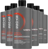Syoss Men Power - Shampoo - Normal Haar - Verfrist en Reinigt - Activeert de Greoifactoren - Stimuleert de Haarwortels - Voordeelverpakking - 6x 440ml