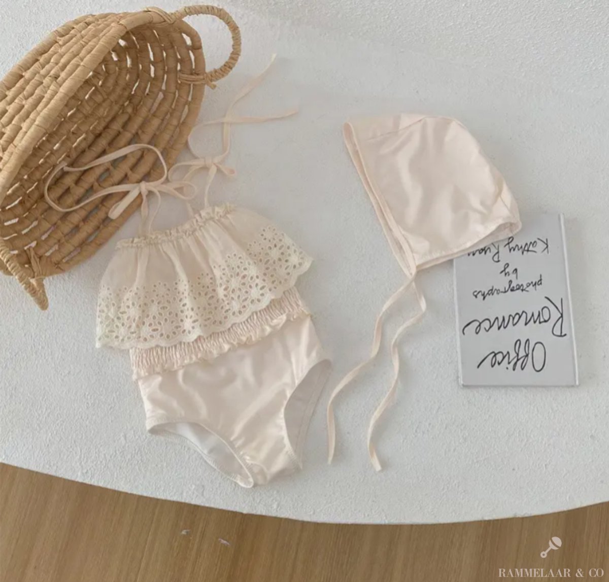 Rammelaar&Co Boho Badpak Ivory Lace - Badpak Meisjes — afbeelding 5
