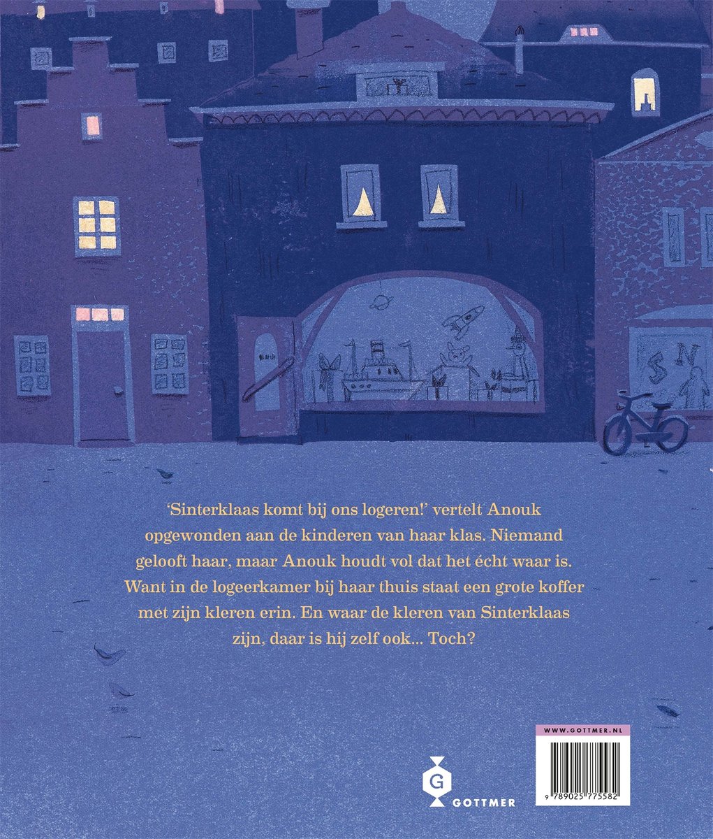 De kleren van Sinterklaas - back cover