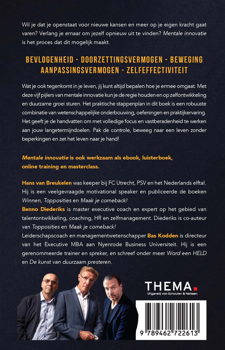 Mentale innovatie - back cover