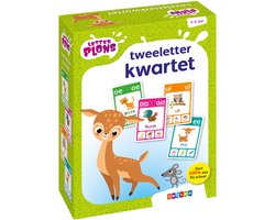 foto van Letterplons - tweeletterkwartet 4-8 jaar