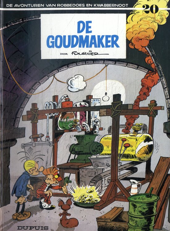 Robbedoes en Kwabbernoot 20 - De goudmaker