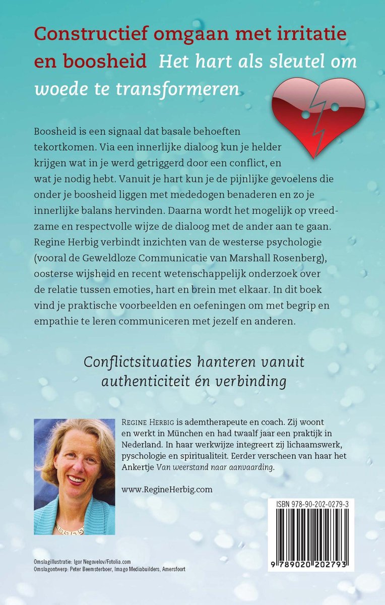 Constructief omgaan met irritatie en boosheid - back cover